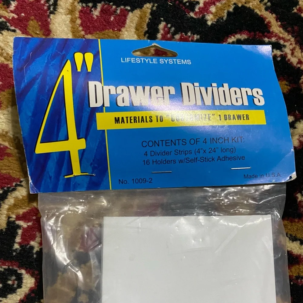 Drawer organizers